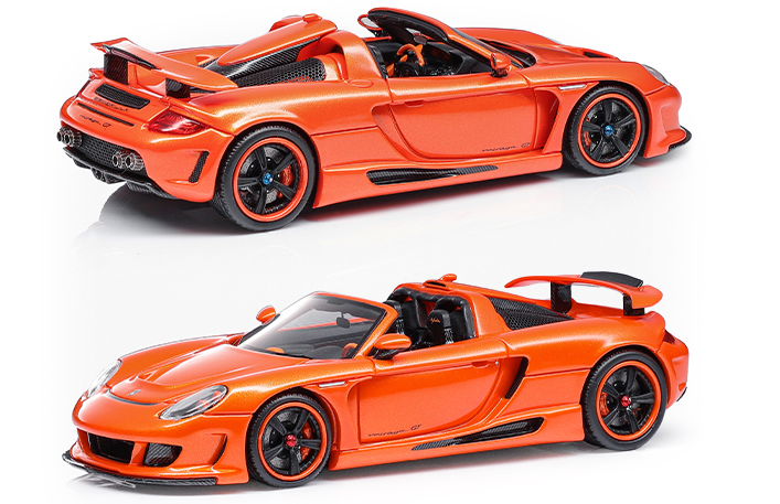 FuelMe 1/64 Porsche Gemballa Mirage GT Pearl Orange