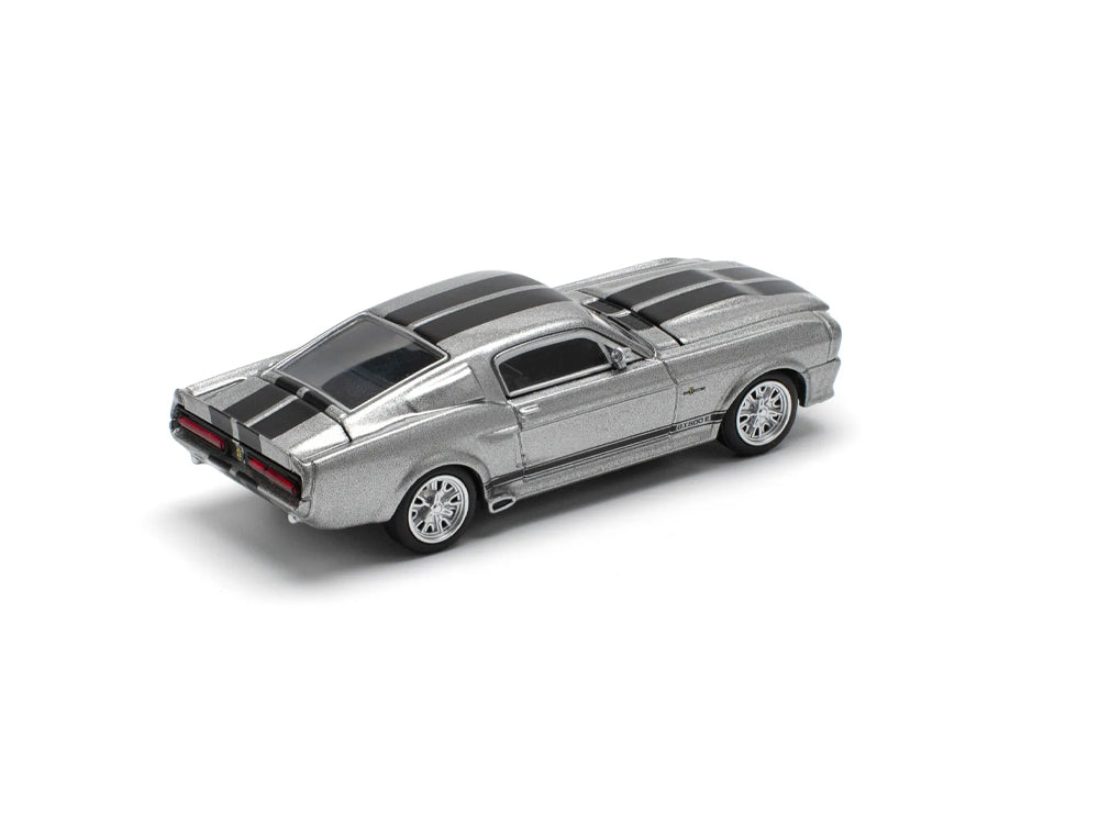 Pop Race 1/64 1967 Shelby Mustang GT500 Grey/Black