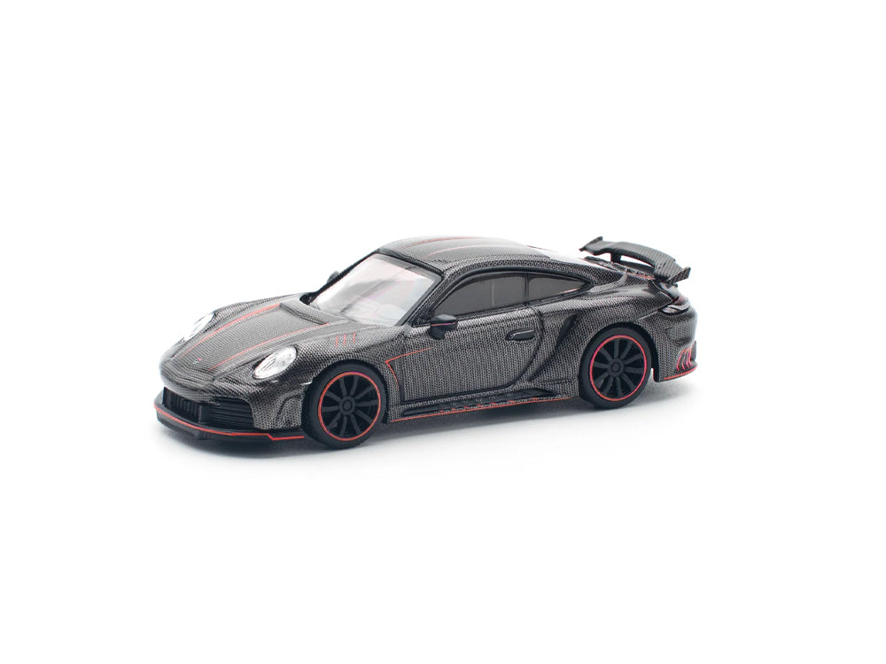 Pop Race 1/64 992 Stinger GTR Carbon Edition Red Line