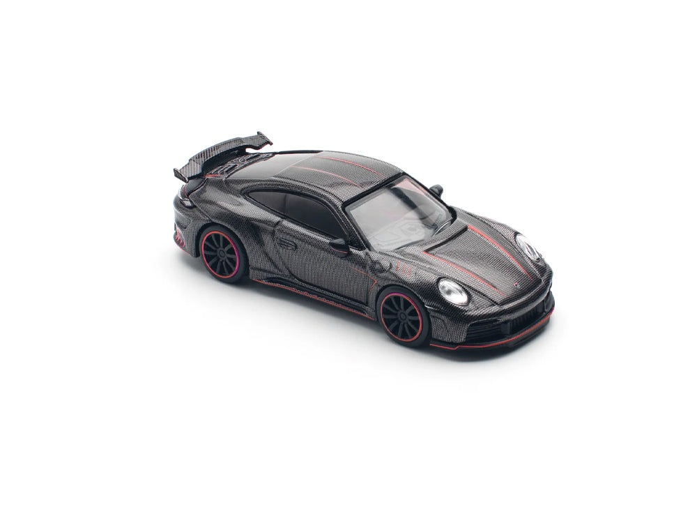 Pop Race 1/64 992 Stinger GTR Carbon Edition Red Line