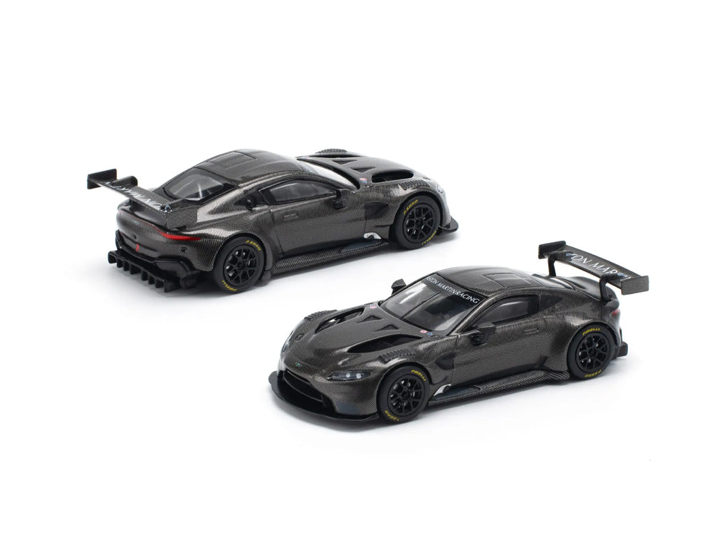 Pop Race 1/64 Aston Martin Vantage GT3 Carbon Edition