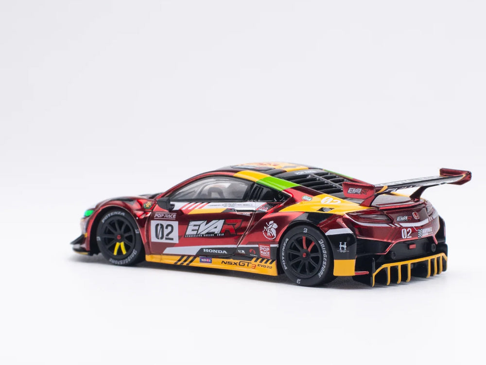 Pop Race 1/64 Honda NSX GT3 EVO22 EVA RT Production Model 02 - Diecast Toyz Australia