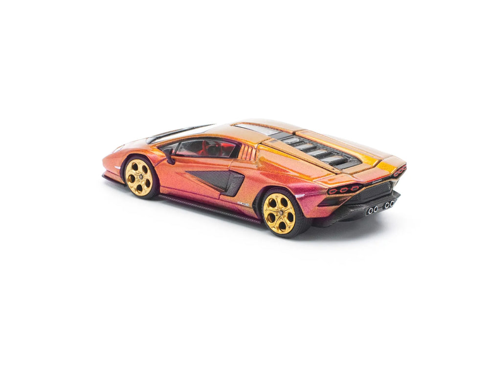 Pop Race 1/64 Lamborghini Countach LP800-4 Blu Hal