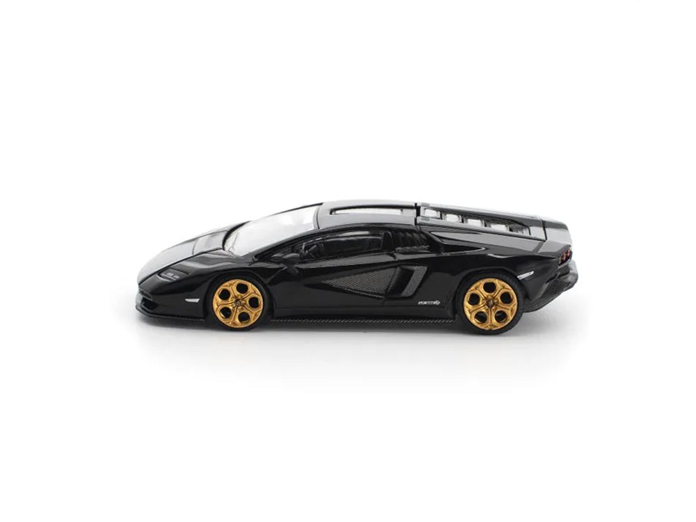 Pop Race 1/64 Lamborghini Countach LPI 800-4 Deep Black - Diecast Toyz Australia