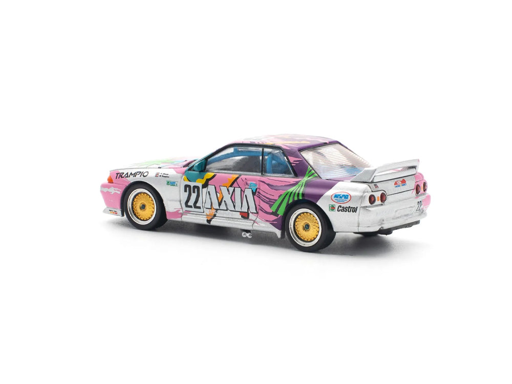 Pop Race 1/64 Nissan Skyline GT-R R32 #22 Group A AXIA Livery