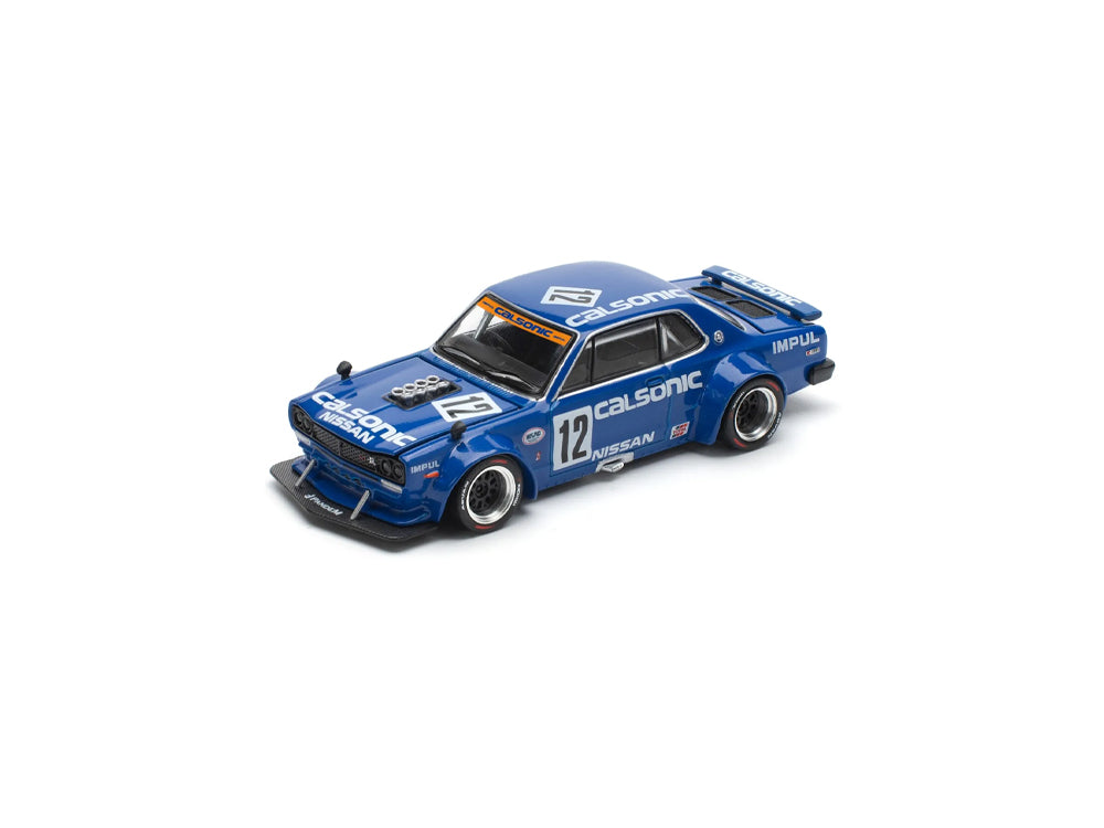 Pop Race 1/64 Nissan Skyline GT-R V8 Drift Hakosuka Calsonic