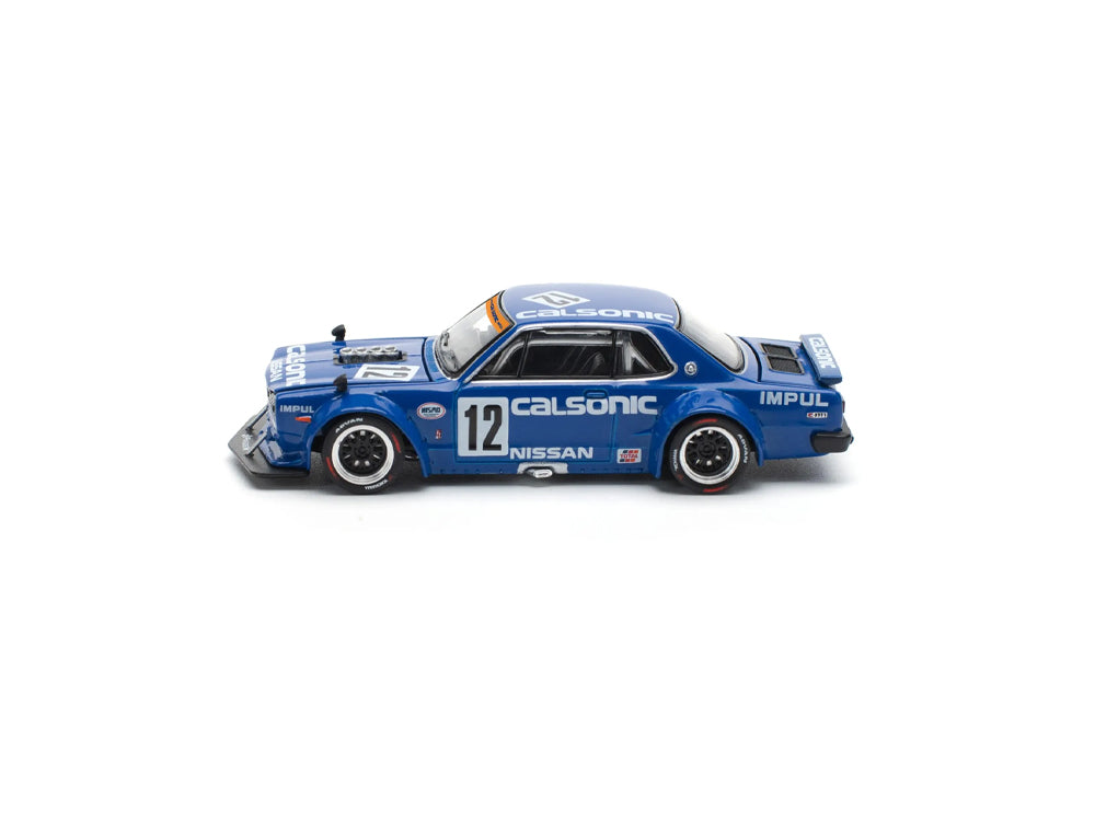Pop Race 1/64 Nissan Skyline GT-R V8 Drift Hakosuka Calsonic