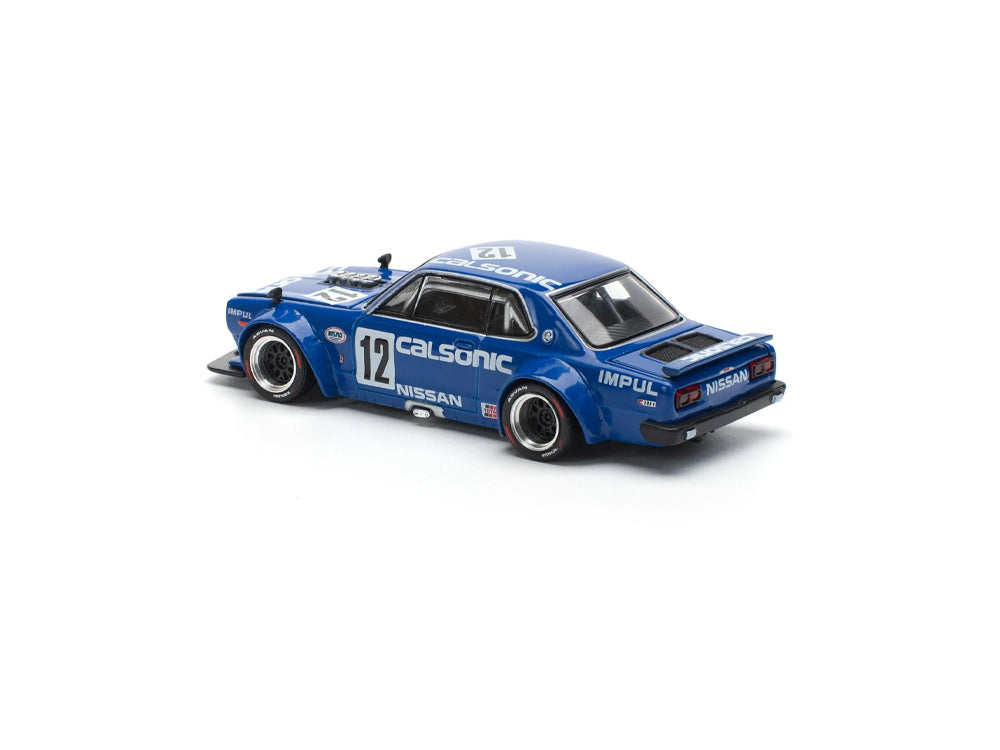 Pop Race 1/64 Nissan Skyline GT-R V8 Drift Hakosuka Calsonic