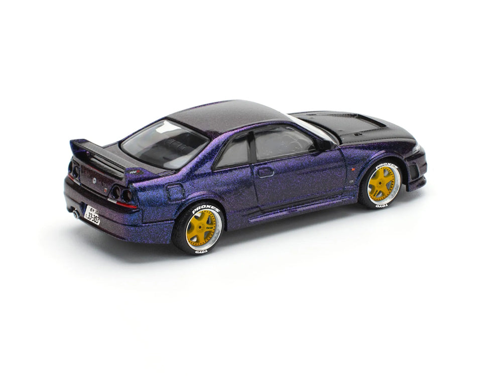 Pop Race 1/64 Nissan Skyline GTR R33 NISMO Midnight Purple