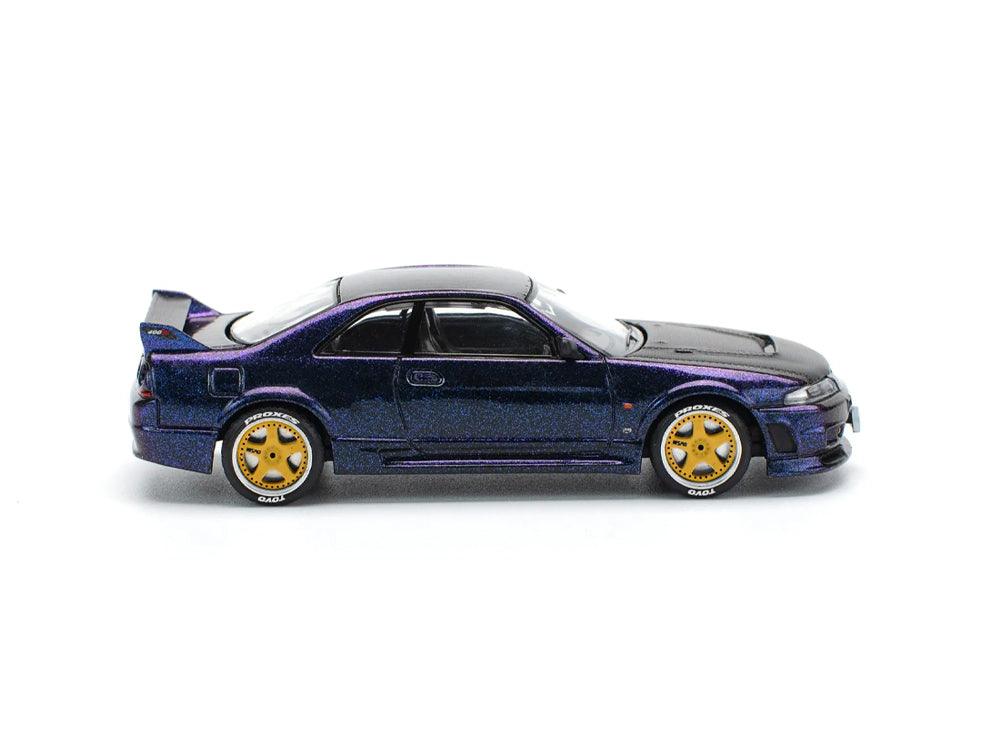 Pop Race 1/64 Nissan Skyline GTR R33 NISMO Midnight Purple