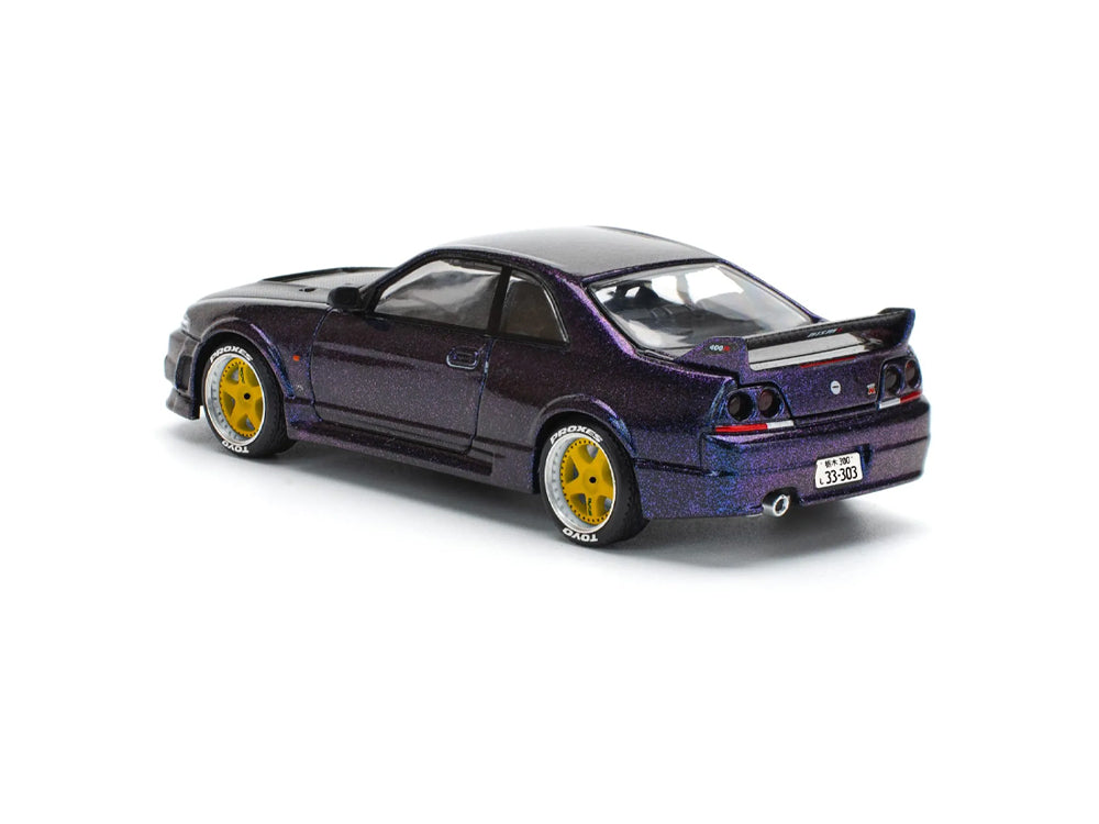 Pop Race 1/64 Nissan Skyline GTR R33 NISMO Midnight Purple