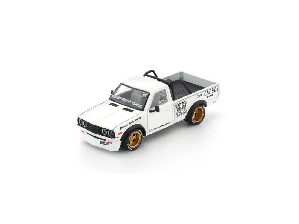 Pop Race 1/64 Pandem Datsun 620 White