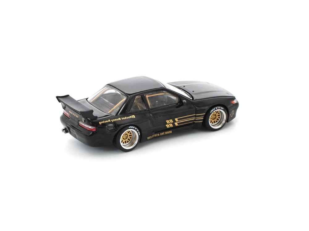Pop Race 1/64 Pandem Nissan Silvia S13 Black