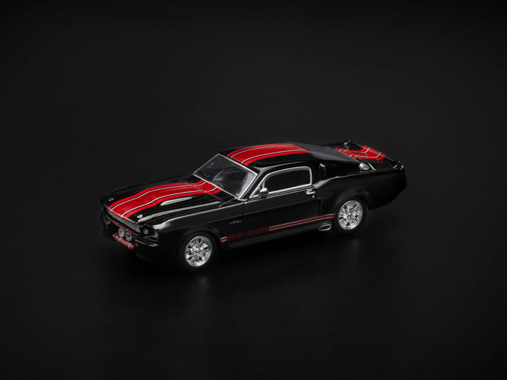 Pop Race 1/64 Shelby Mustang GT500 Dark Chrome