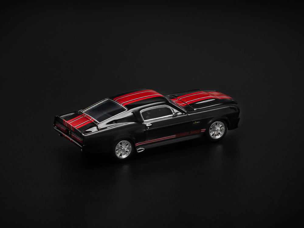 Pop Race 1/64 Shelby Mustang GT500 Dark Chrome