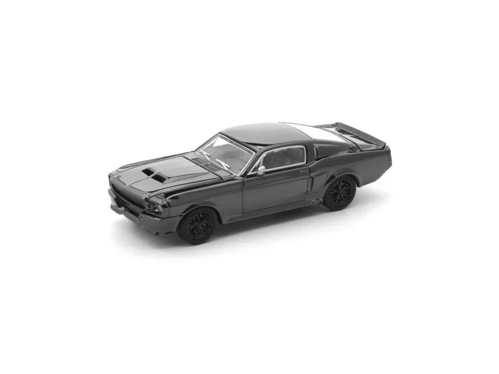 Pop Race 1/64 Shelby Mustang GT500 Dark Chrome Series