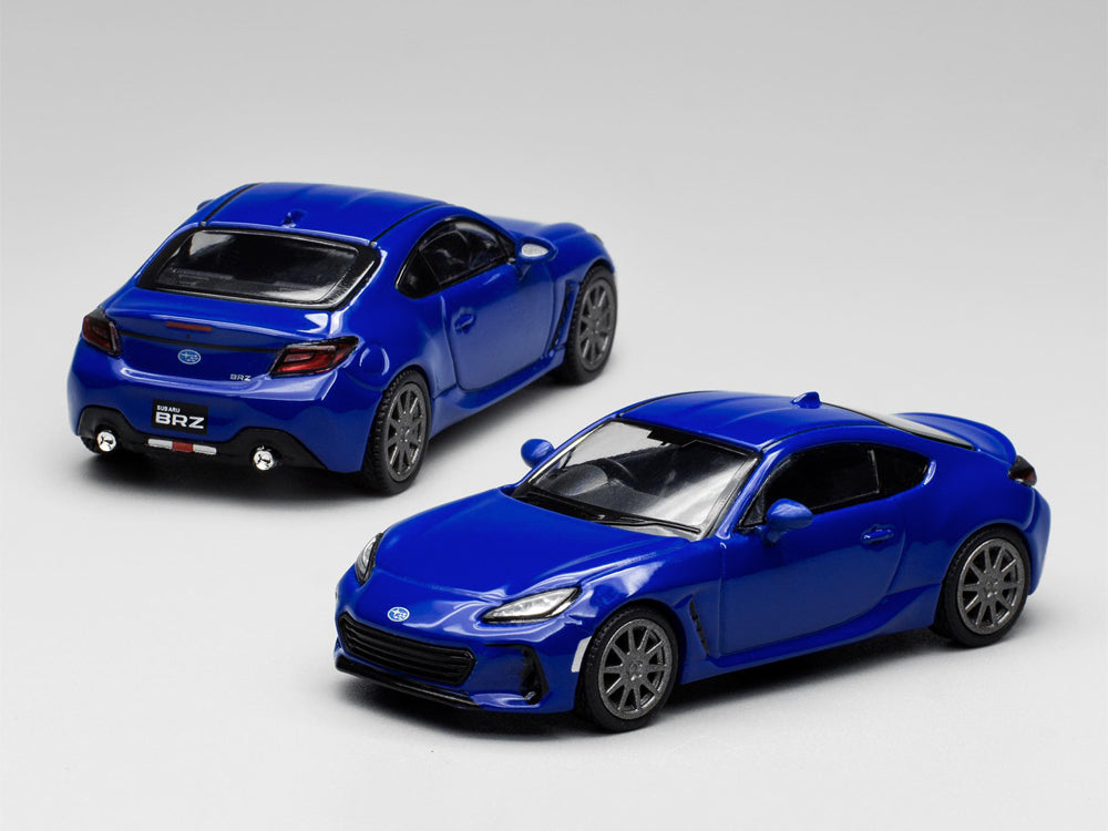 Pop Race 1/64 Subaru BRZ Sapphire Blue - Diecast Toyz Australia