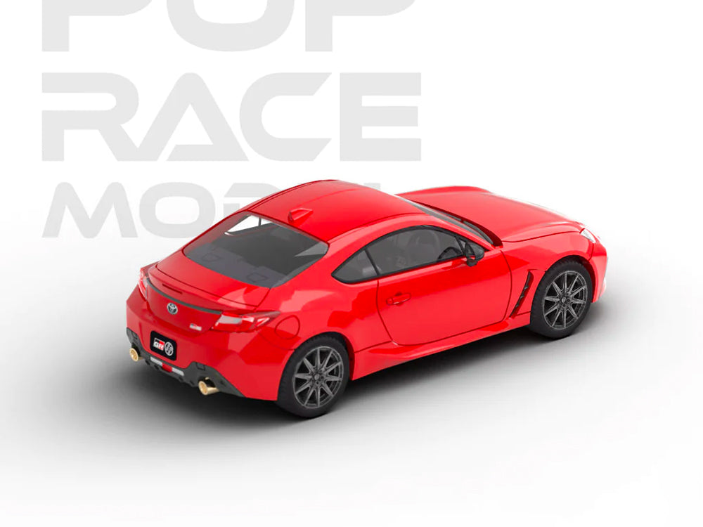 Pop Race 1/64 Toyota GR86 2022 Track Red - Diecast Toyz Australia