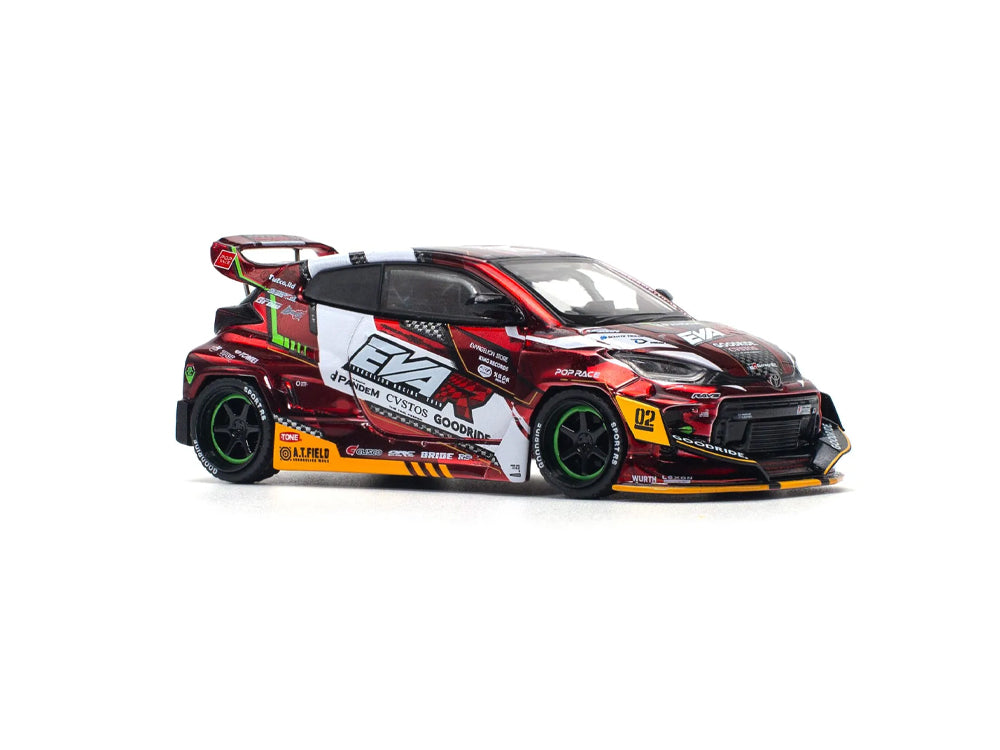 Pop Race 1/64 Toyota GR Yaris EVA RT Production Model 02 Good Ridge