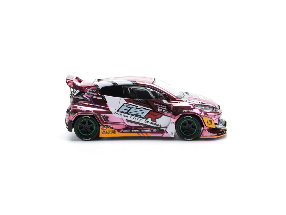 Pop Race 1/64 Toyota GR Yaris EVA RT Production Model Custom Type-08 Good Ridge Pink