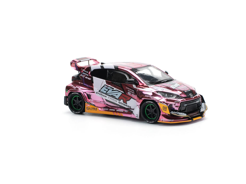 Pop Race 1/64 Toyota GR Yaris EVA RT Production Model Custom Type-08 Good Ridge Pink