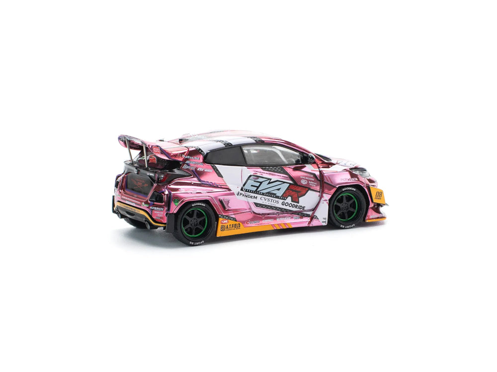 Pop Race 1/64 Toyota GR Yaris EVA RT Production Model Custom Type-08 Good Ridge Pink