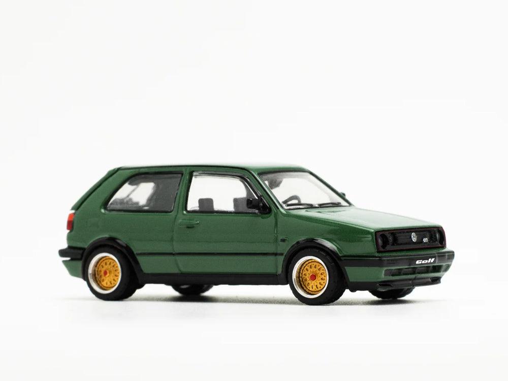 Pop Race 1/64 Volkswagen Golf GTI Mk2 Oak Green - Diecast Toyz Australia