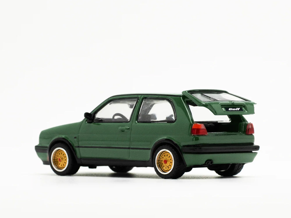 Pop Race 1/64 Volkswagen Golf GTI Mk2 Oak Green - Diecast Toyz Australia