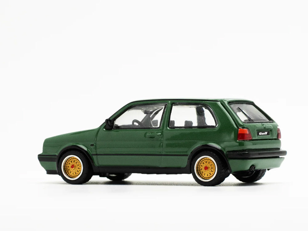 Pop Race 1/64 Volkswagen Golf GTI Mk2 Oak Green - Diecast Toyz Australia