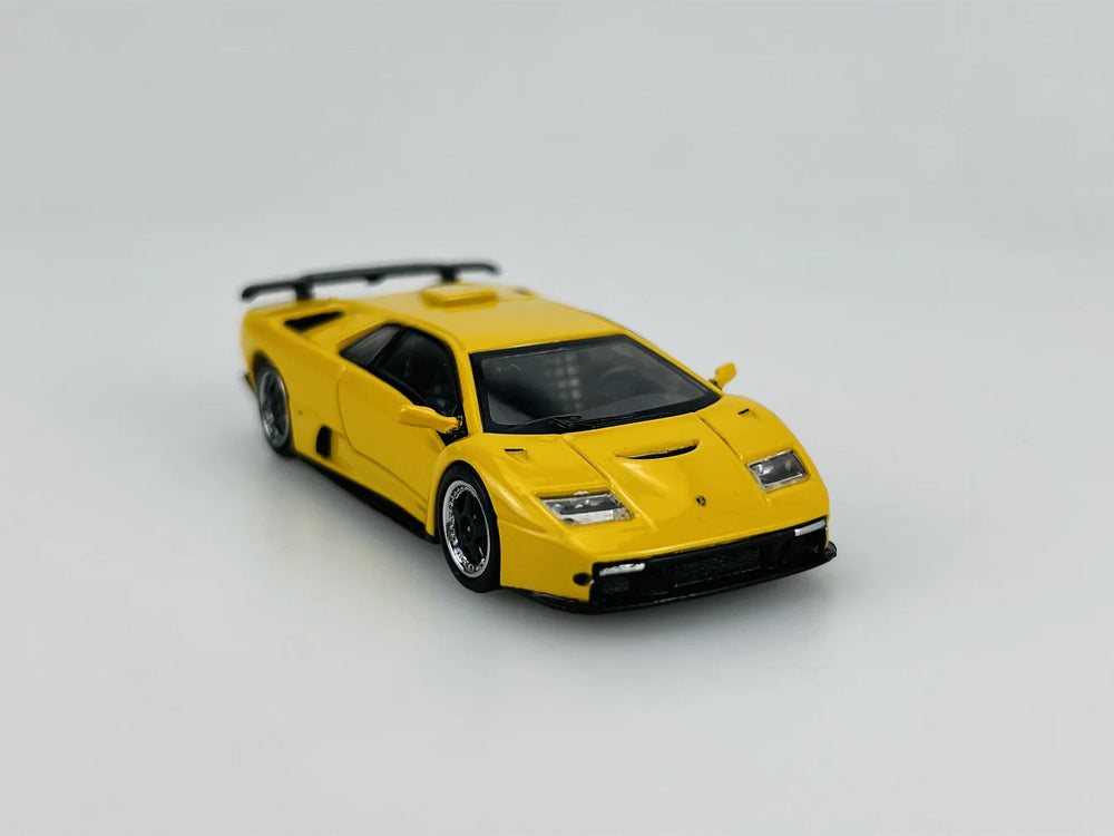 Stance Hunters 1/64 Lamborghini Diablo GT Yellow