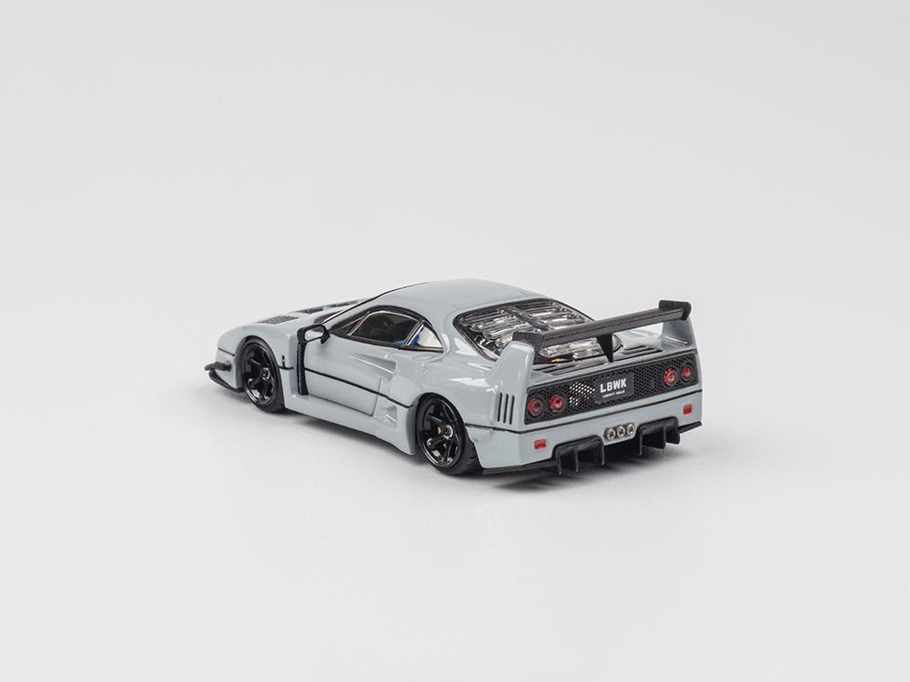 TPC 1/64 LBWK Ferrari F40 Grey | Diecast Toyz Australia