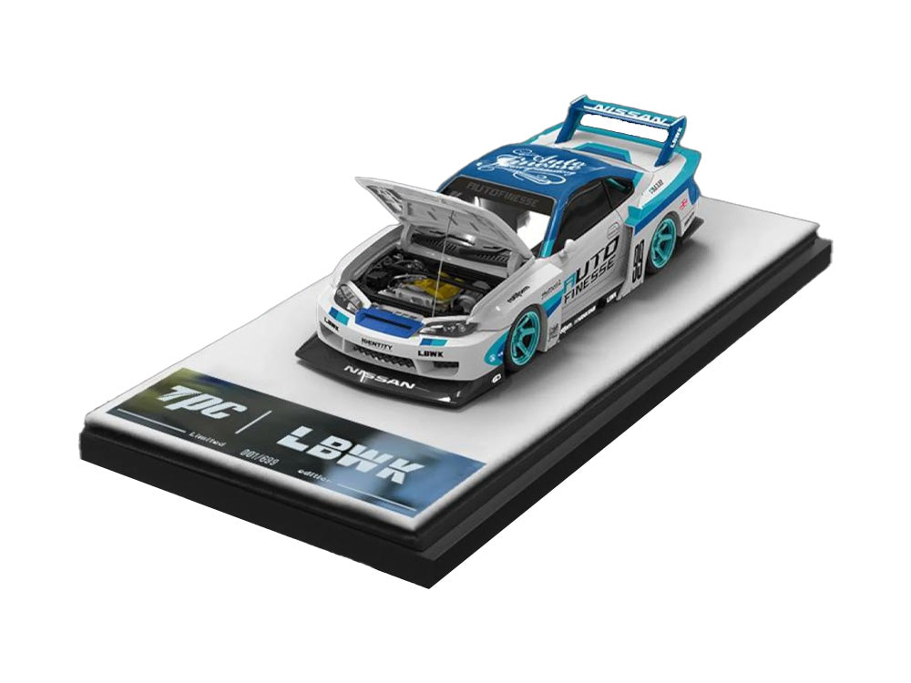 TPC 1/64 LBWK Nissan Silvia S15 Blue White