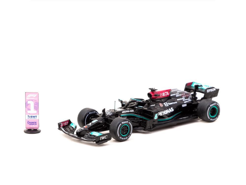 Tarmac Works 1/64 Mercedes AMG F1 W12 E Performance British Grand Prix Winner 2021 Lewis Hamilton - Diecast Toyz Australia