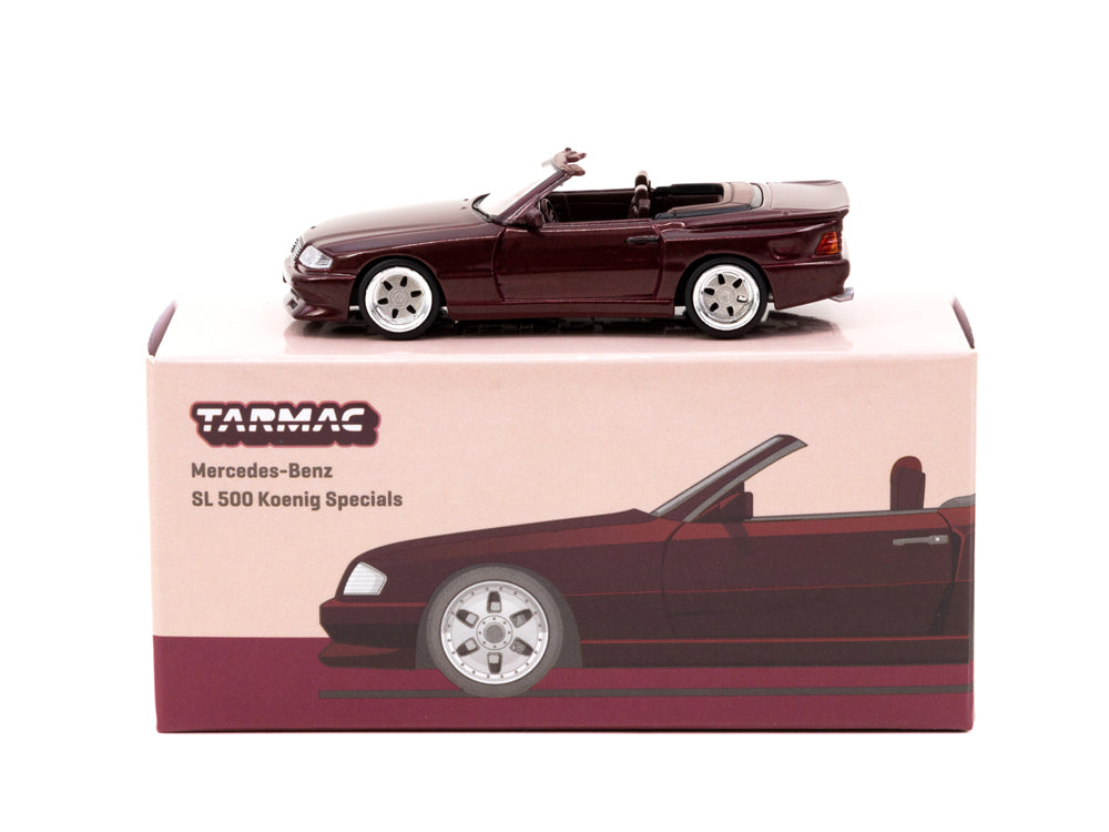 Tarmac Works 1/64 Mercedes Benz SL500 Koenig Specials Bordeaux - Diecast Toyz Australia