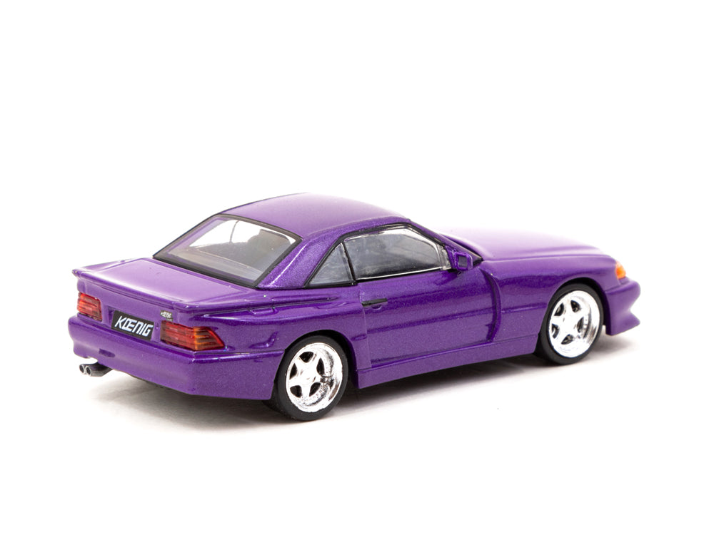 Tarmac Works 1/64 Mercedes Benz SL500 Koenig Specials Purple - Diecast Toyz Australia