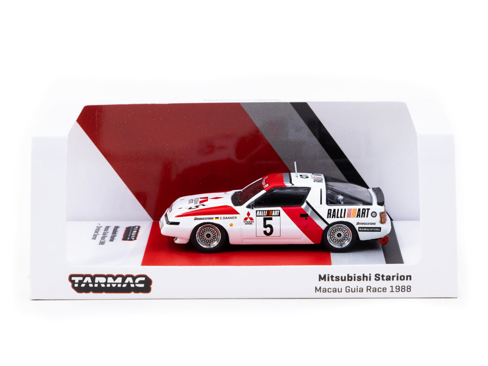 Tarmac Works 1/64 Mitsubishi Starion Macau Guia Race 1988 Christian Danner - Diecast Toyz Australia