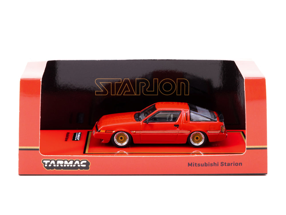 Tarmac Works 1/64 Mitsubishi Starion Bright Red - Diecast Toyz Australia