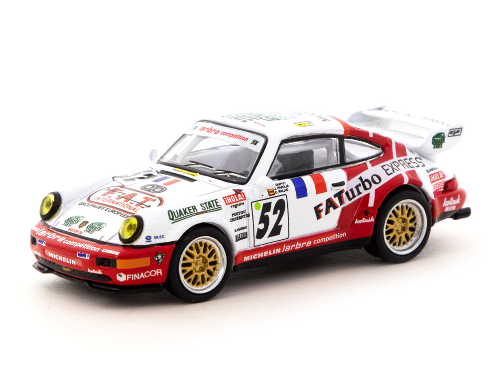 Tarmac Works x Schuco 1/64 Porsche 911 #52 RSR 3.8 Le Mans 1994 - Diecast Toyz Australia