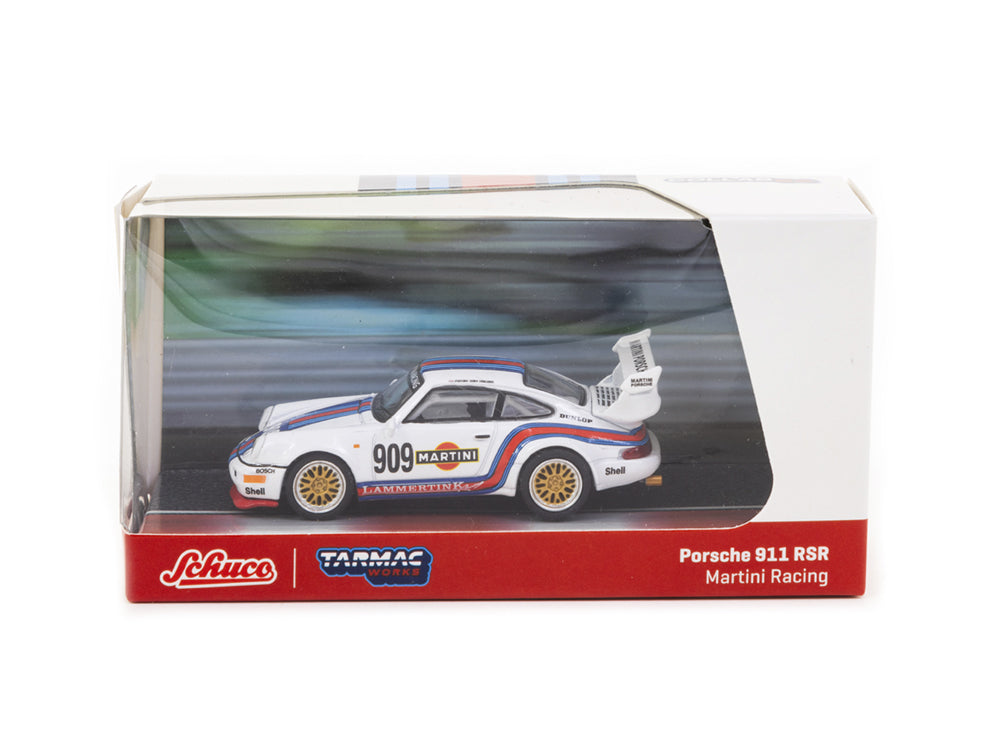 Tarmac Works x Schuco 1/64 Porsche 911 RSR Martini Racing - Diecast Toyz Australia