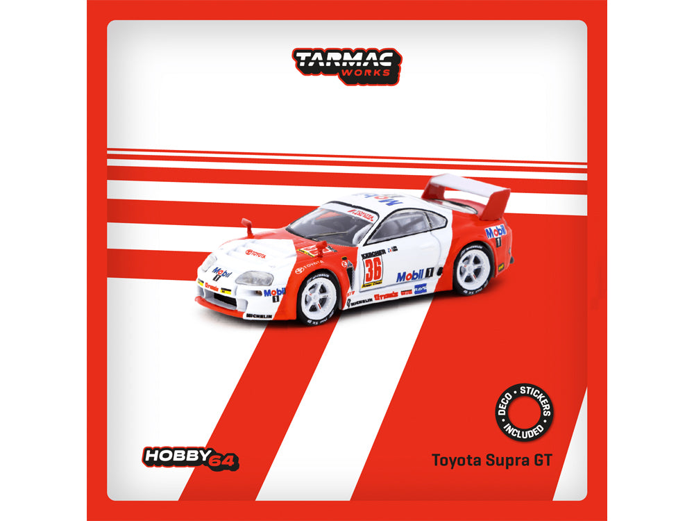 Tarmac Works 1/64 Toyota Supra GT BPR Zhuhai 1995 J.Lehto/Y.Dalmas - Diecast Toyz Australia