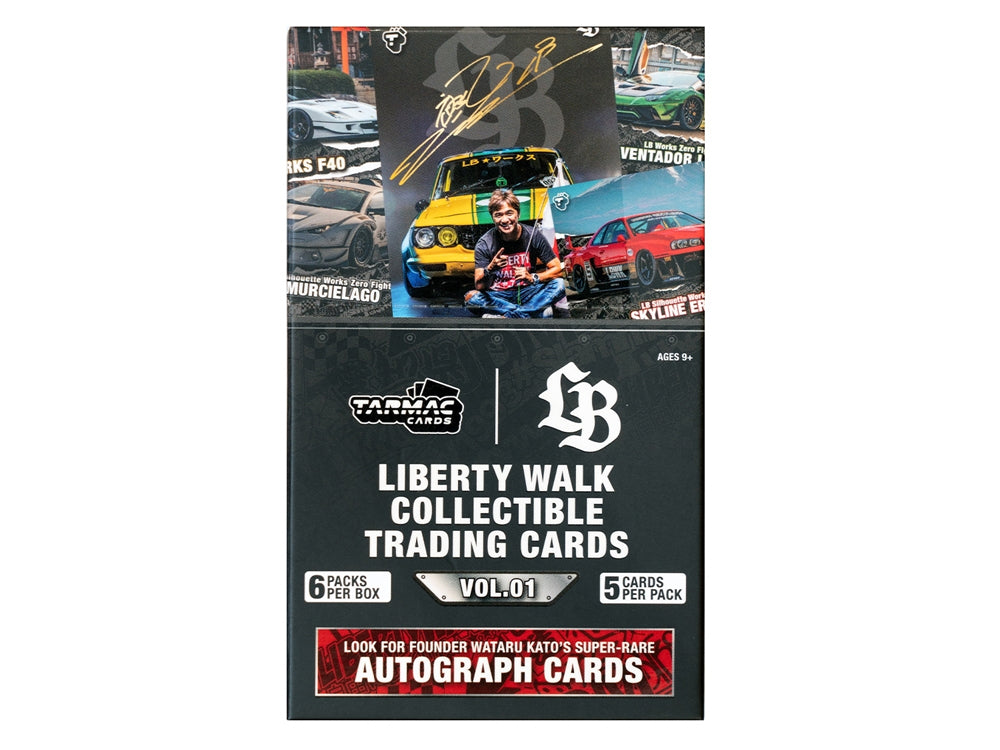 Tarmac Cards Liberty Walk Collectible Trading Cards Vol.01 Box Set - Diecast Toyz Australia