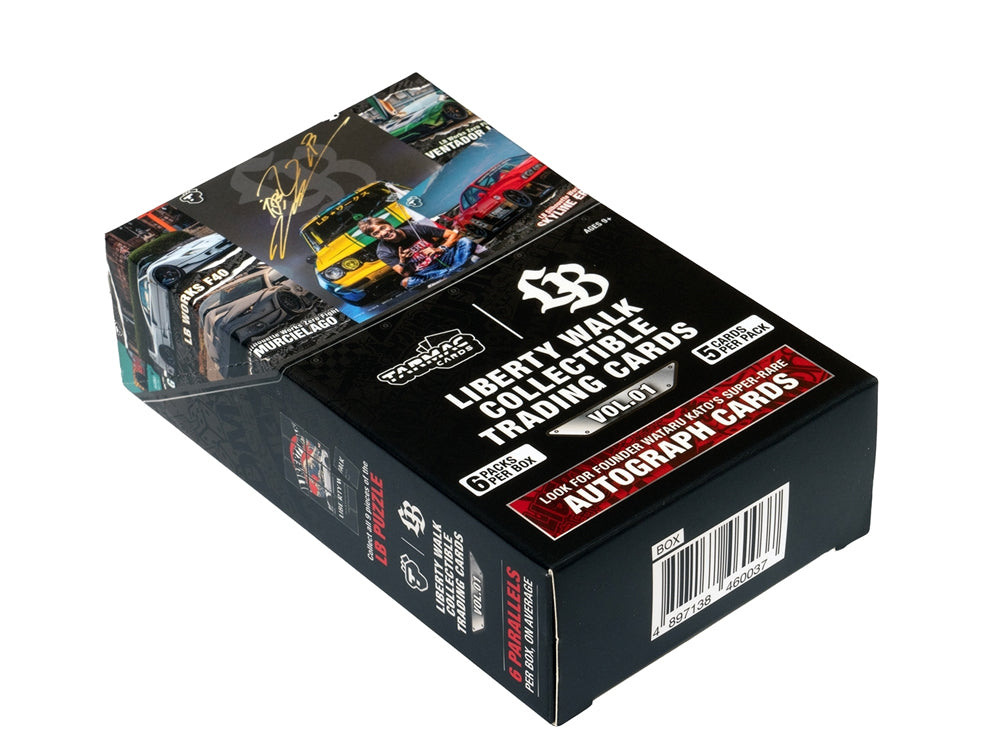 Tarmac Cards Liberty Walk Collectible Trading Cards Vol.01 Box Set - Diecast Toyz Australia