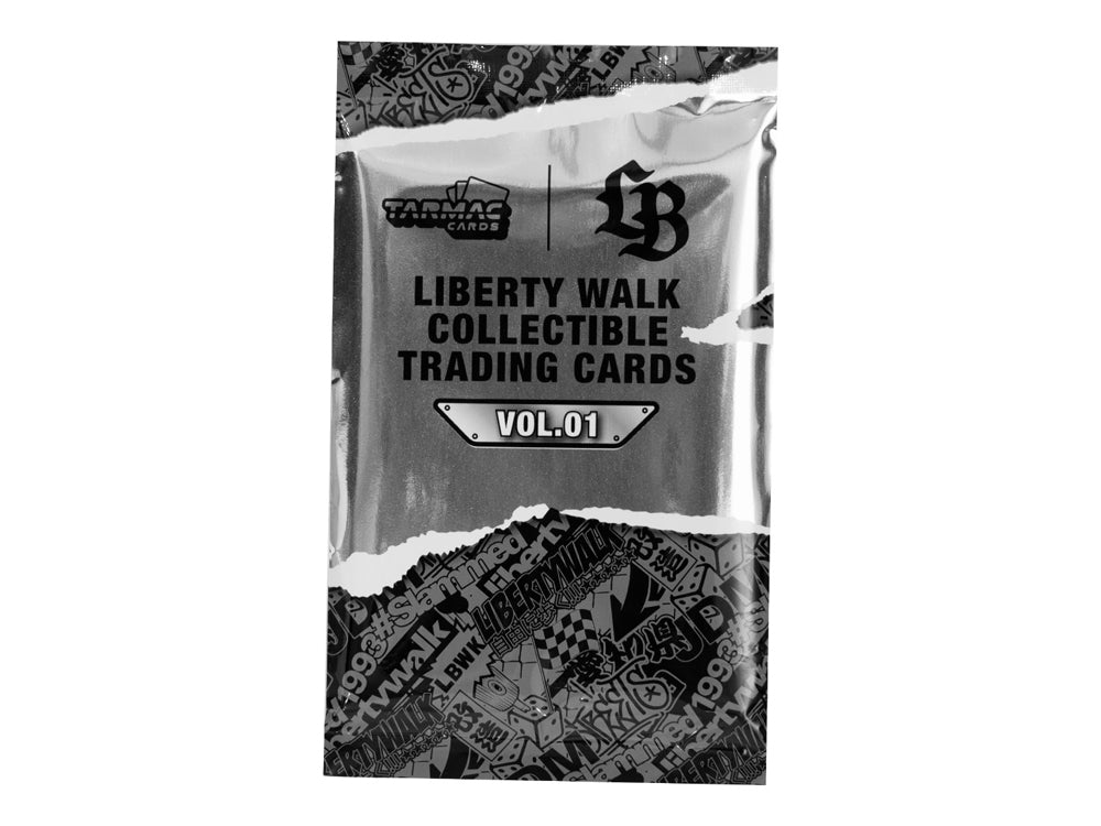 Tarmac Cards Liberty Walk Collectible Trading Cards Vol.01 Individual Pack - Diecast Toyz Australia