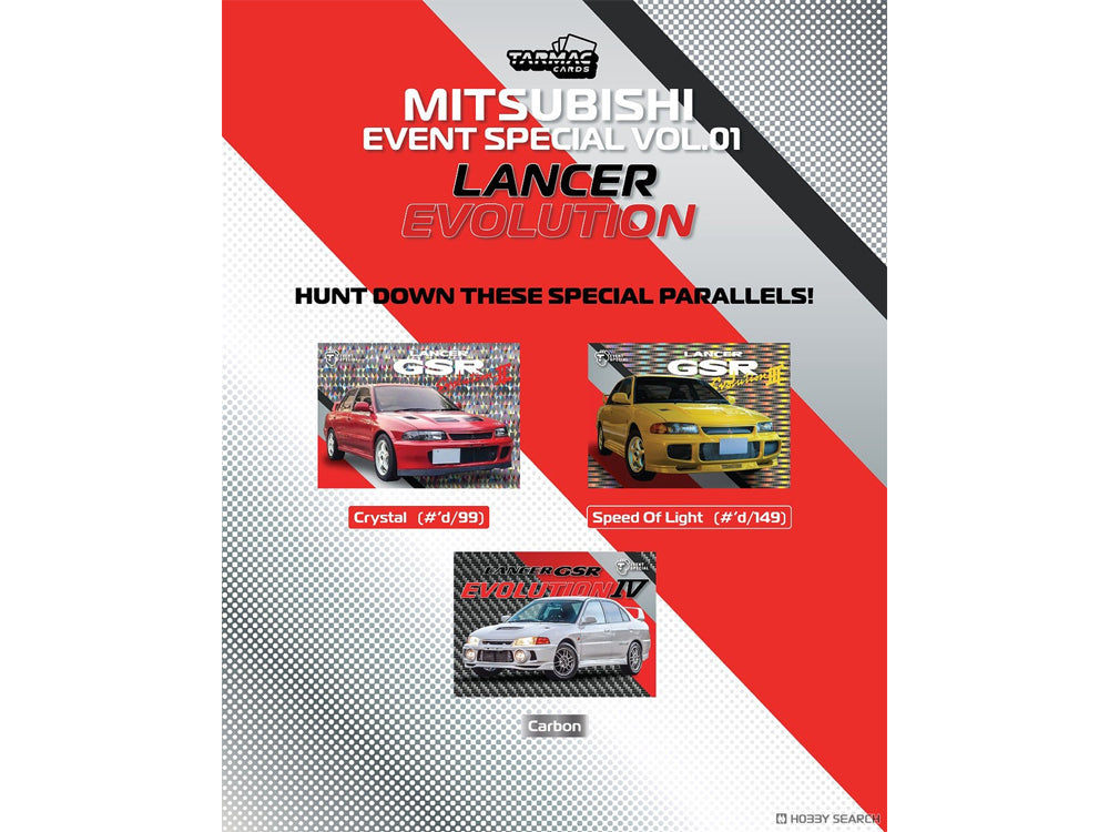 Tarmac Cards Mitsubishi Event Special Vol. 01 Individual Pack