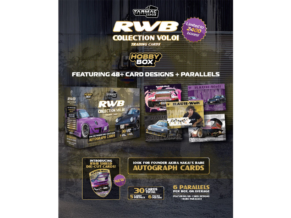Tarmac Cards RWB Collection Volume 1 - Hobby Box Set