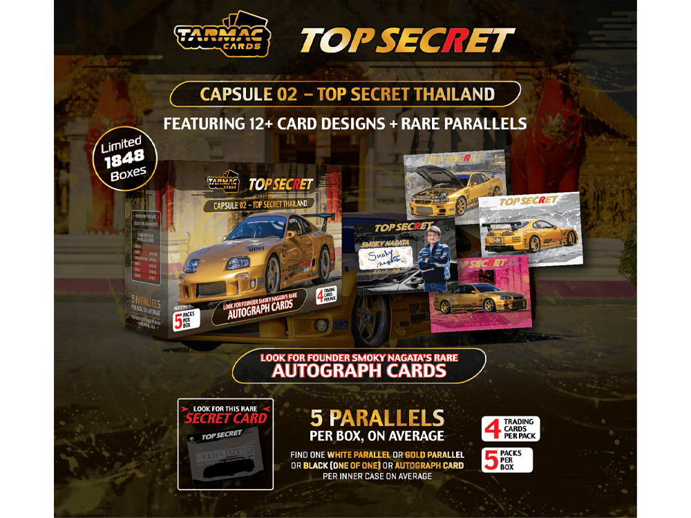 Tarmac Cards Top Secret Thailand Capsule 02 Box