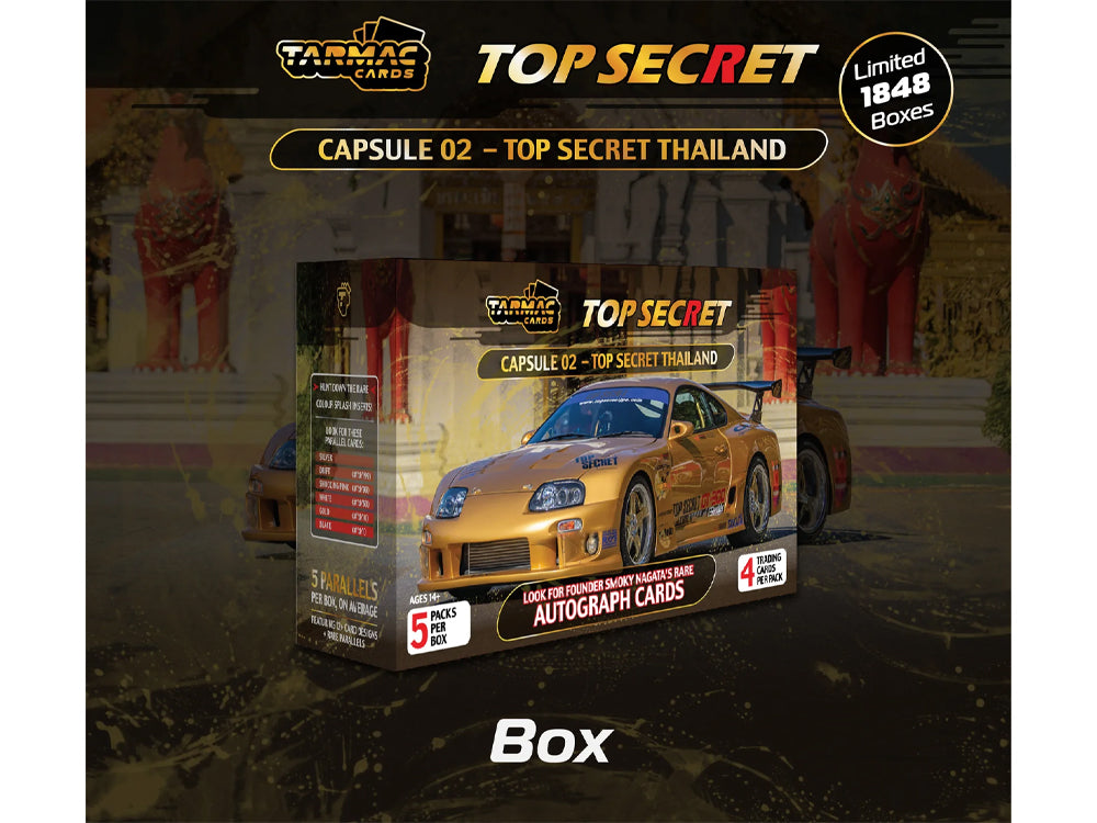 Tarmac Cards Top Secret Thailand Capsule 02 Box