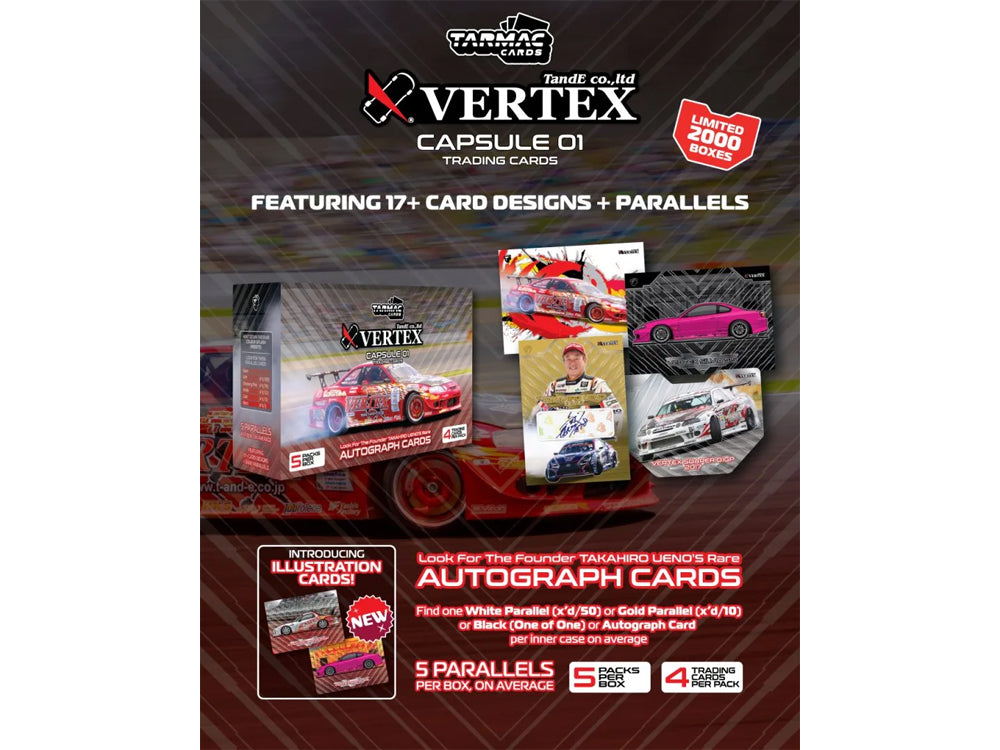 Tarmac Cards VERTEX Capsule 01 Box