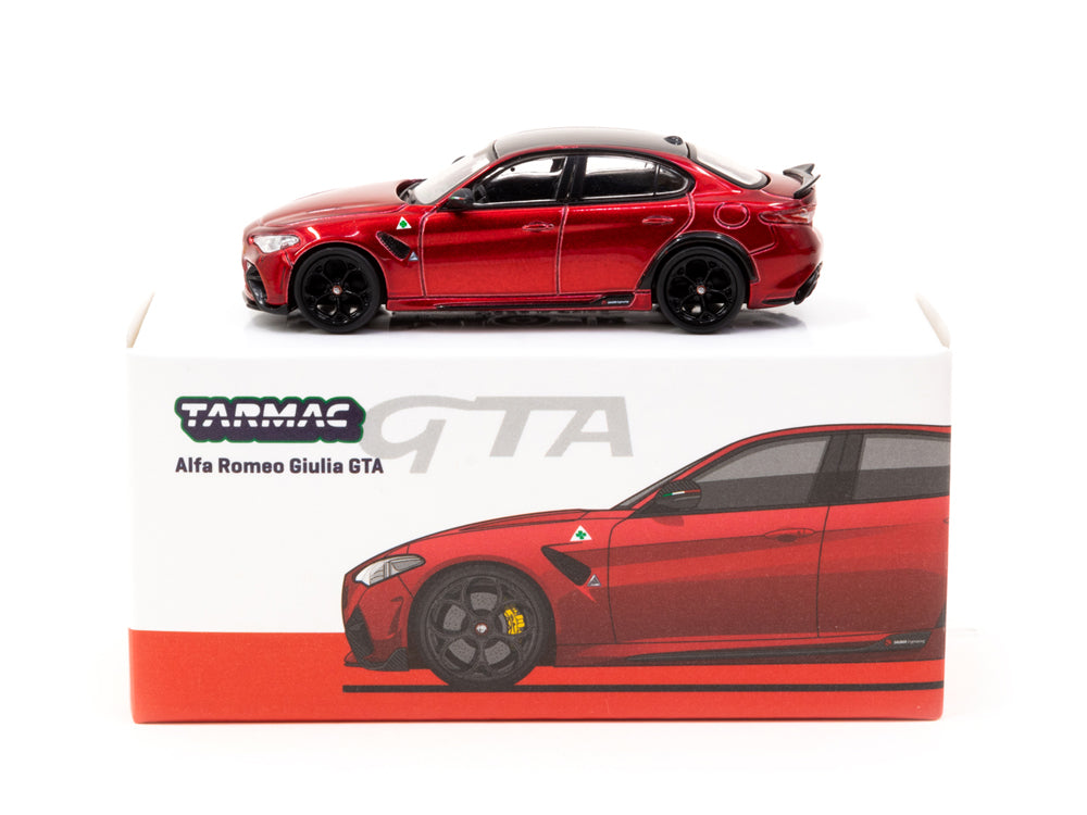 Tarmac Works 1/64 Alfa Romeo Giulia GTA Metallic Red - Diecast Toyz Australia