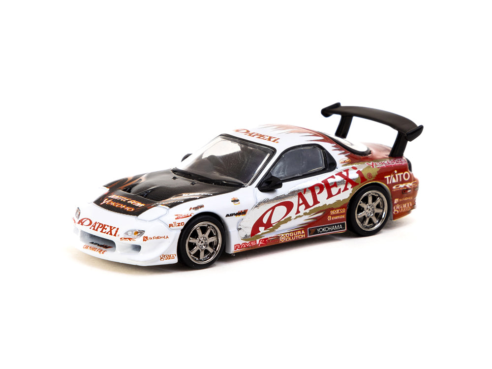 Tarmac Works 1/64 Apexi Stage-D Mazda RX7 FD3S - Diecast Toyz Australia